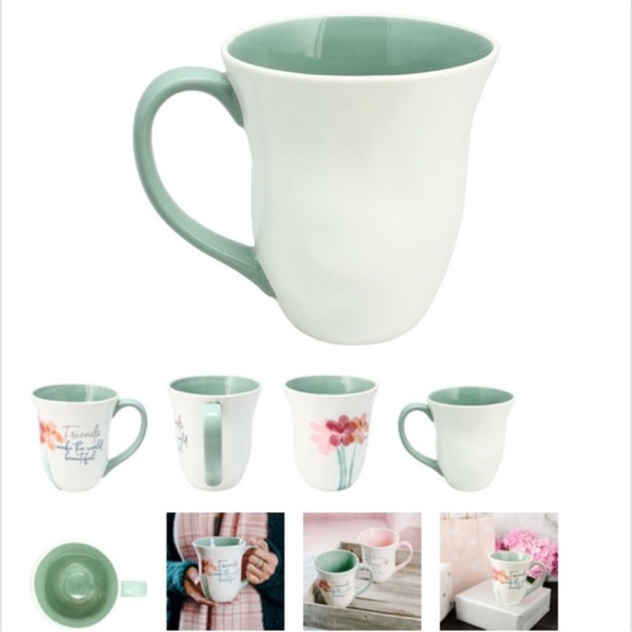 New in Box Rosy Heart "Friends" 16 oz. Mug - Picture 4 of 13